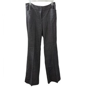 White House Black Market WHBM Textured Trousers Dress Pants Size 6